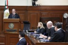 Sesión solemne informe de labores Primera y Segunda Salas de la SCJN 2024