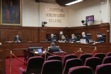 Sesión pública del Pleno de la Suprema Corte de Justicia de la Nación