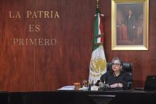 Sesión pública del Pleno de la Suprema Corte de Justicia de la Nación