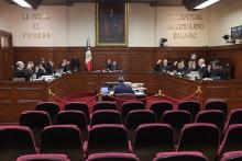 Sesión pública del Pleno de la Suprema Corte de Justicia de la Nación