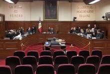 Sesión pública del Pleno de la Suprema Corte de Justicia de la Nación