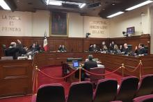 Sesión pública del Pleno de la Suprema Corte de Justicia de la Nación