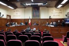Sesión pública del Pleno de la Suprema Corte de Justicia de la Nación