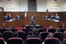 Sesión pública del Pleno de la Suprema Corte de Justicia de la Nación