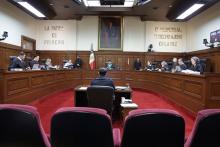 Sesión pública del Pleno de la Suprema Corte de Justicia de la Nación
