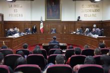Sesión pública del Pleno de la Suprema Corte de Justicia de la Nación