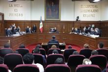 Sesión pública del Pleno de la Suprema Corte de Justicia de la Nación