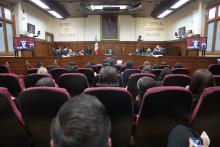 Sesión pública del Pleno de la Suprema Corte de Justicia de la Nación