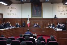 Sesión pública del Pleno de la Suprema Corte de Justicia de la Nación