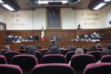 Sesión pública del Pleno de la Suprema Corte de Justicia de la Nación 