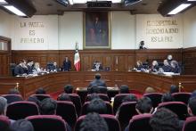 Sesión pública del Pleno de la Suprema Corte de Justicia de la Nación