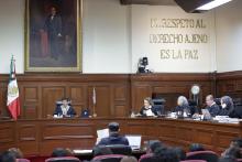 Sesión pública del Pleno de la Suprema Corte de Justicia de la Nación